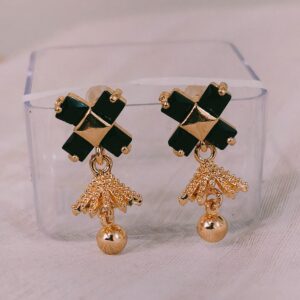 Fancy New Trending Rose Gold Earrings – For Girls & Women [PID:10]