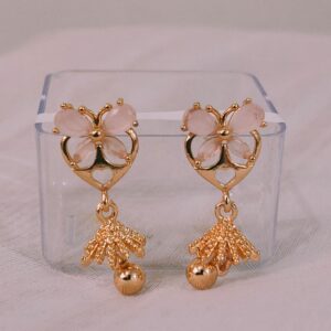 Fancy New Trending Rose Gold Earrings – For Girls & Women [PID:11]