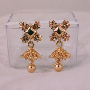 Fancy New Trending Rose Gold Earrings – For Girls & Women [PID:7]
