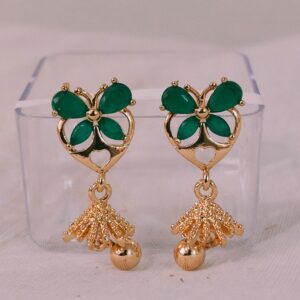 Fancy New Trending Rose Gold Earrings – For Girls & Women [PID:9]