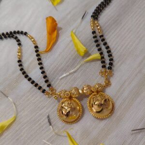 Elegant Two-Line Mangalsutra – A Symbol of Grace & Love [PID:20]