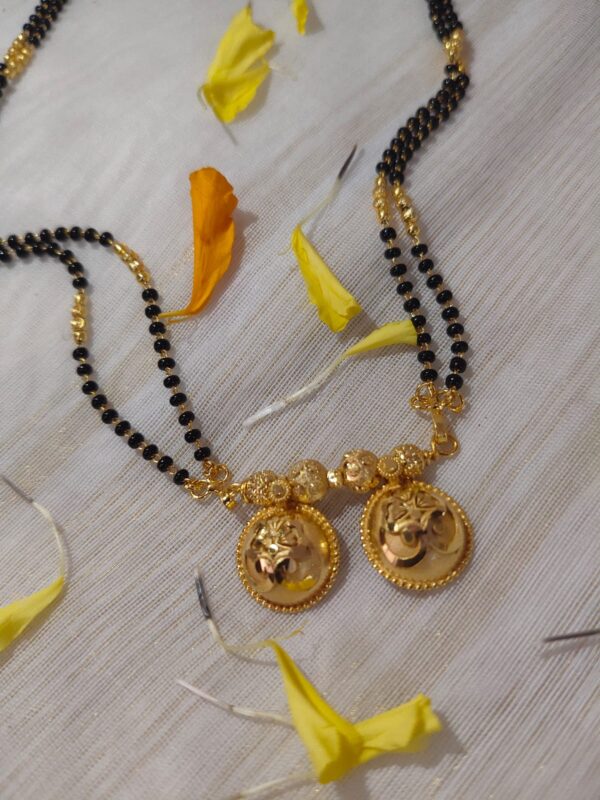 Elegant Two-Line Mangalsutra – A Symbol of Grace & Love [PID:20]